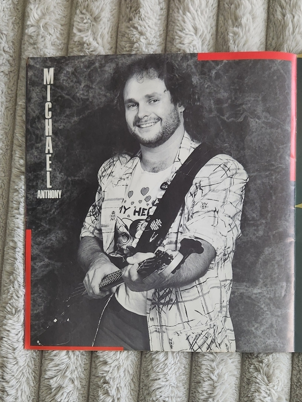 🎸 Vintage 1986 Van Halen 5150 World Tour Program Sammy Hagar EVH Classic Rock - Picture 10 of 12